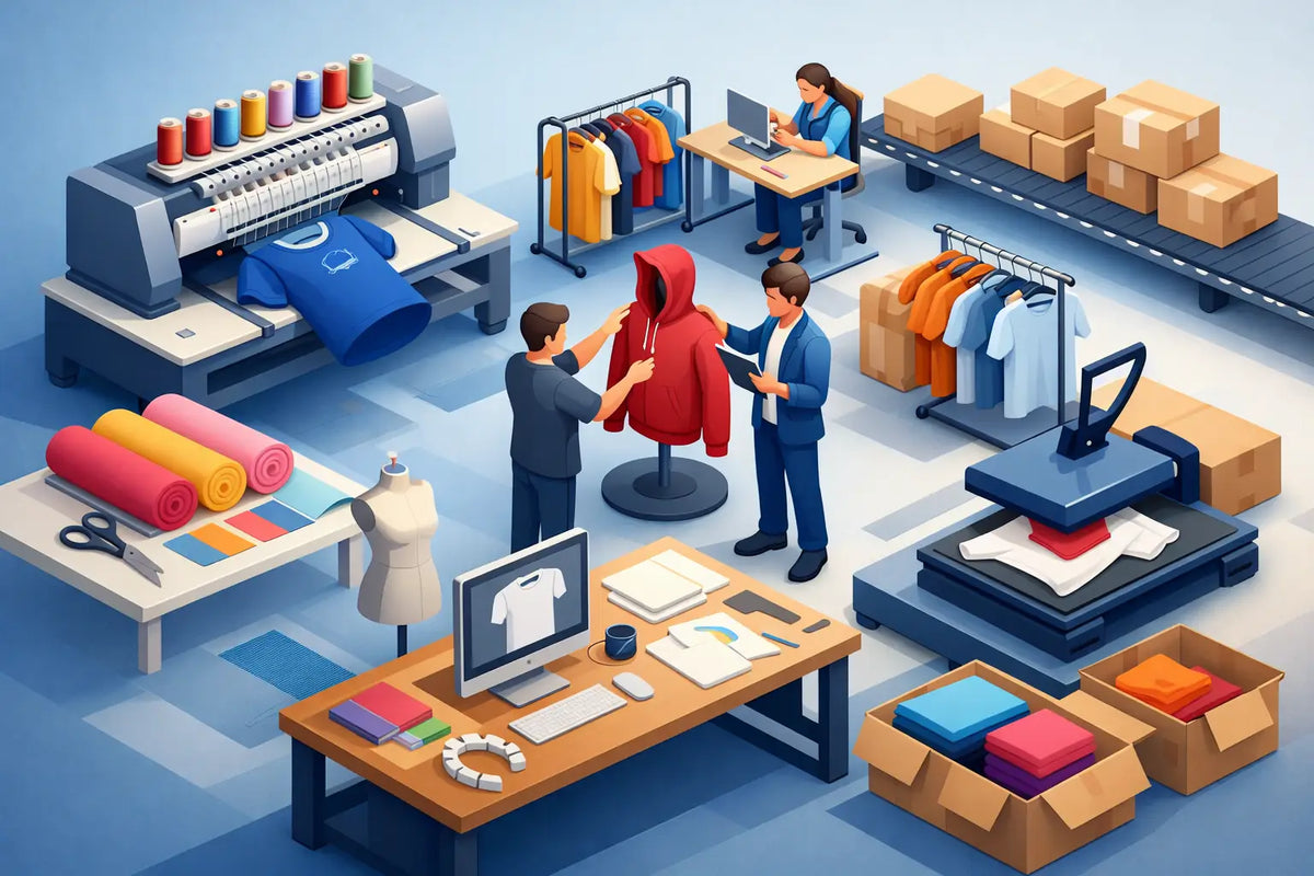 Produzione abbigliamento personalizzato conto terzi