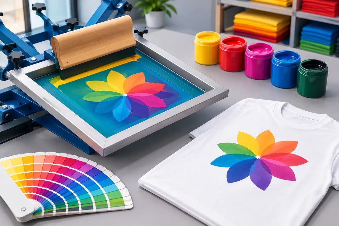 Quanti colori nella serigrafia? Scegli bene