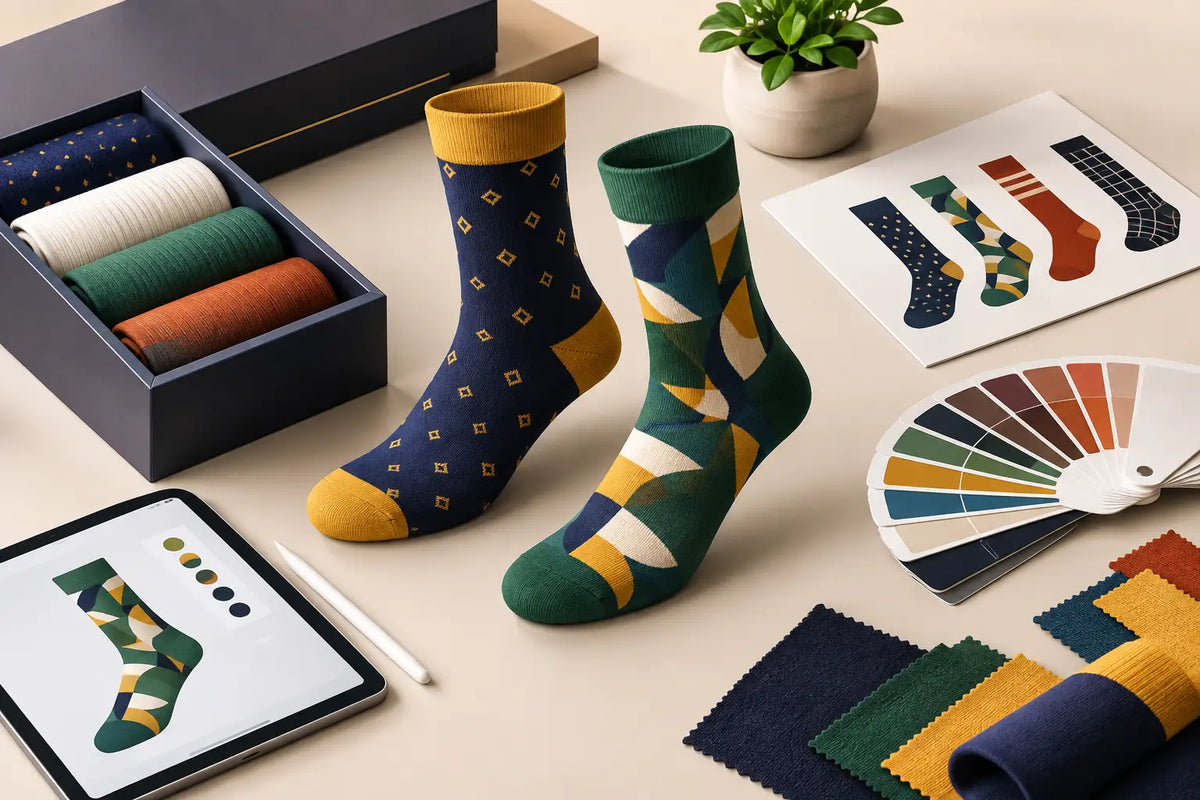 Come personalizzare calze per collezioni premium