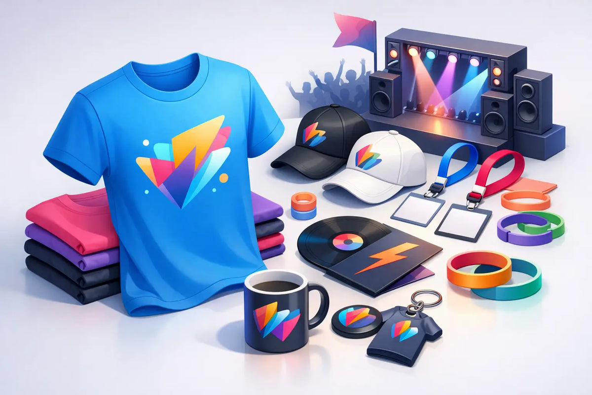 T shirt personalizzate per merch eventi