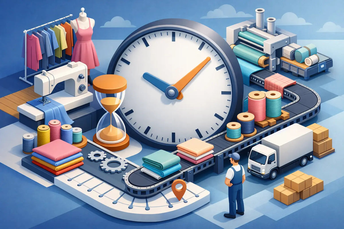 Quanto tempo richiede una produzione tessile?