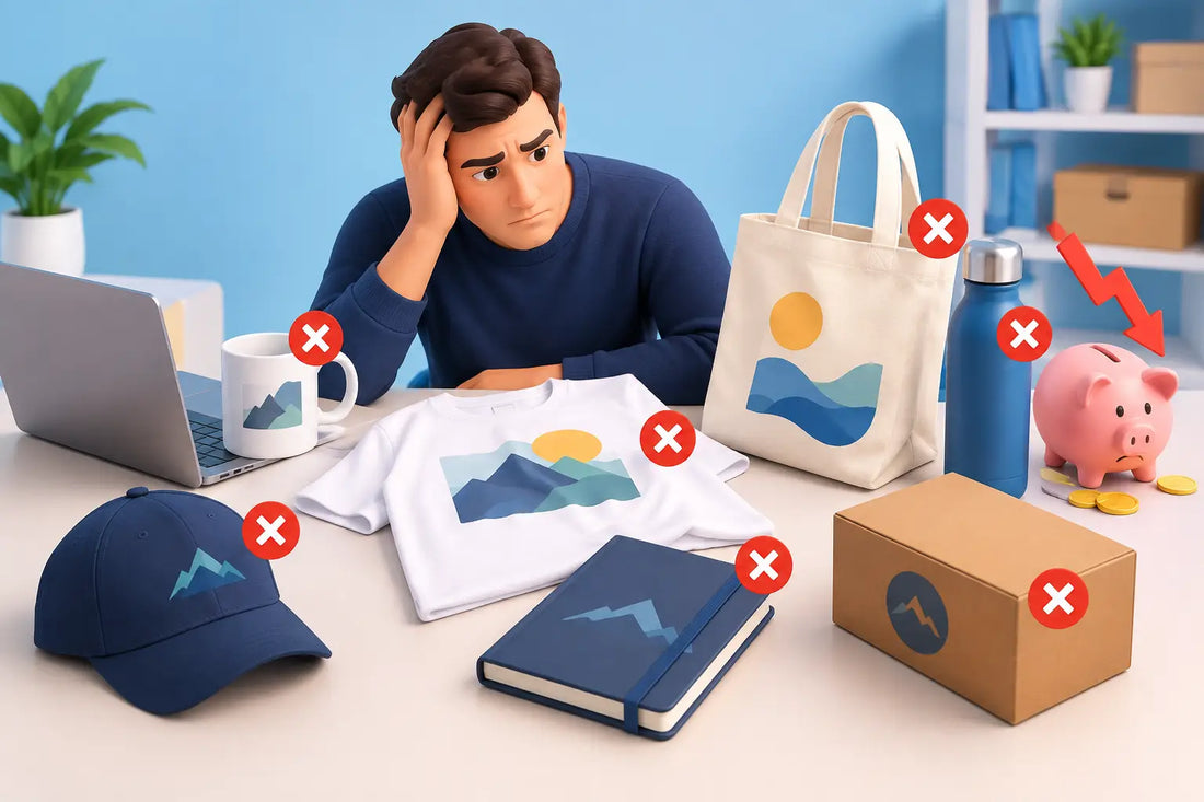 7 errori nel merch aziendale che costano caro
