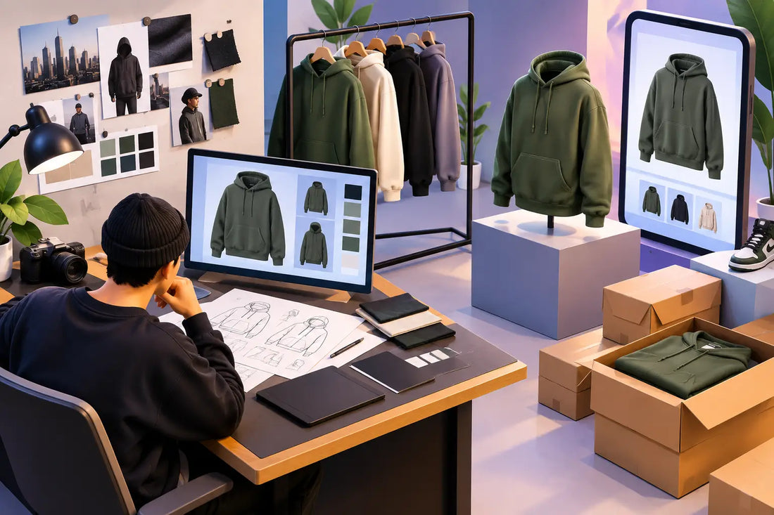 Caso studio streetwear: dal concept al drop