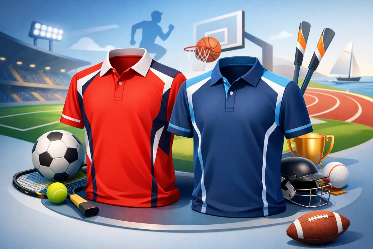 Polo personalizzate per club sportivi: cosa conta