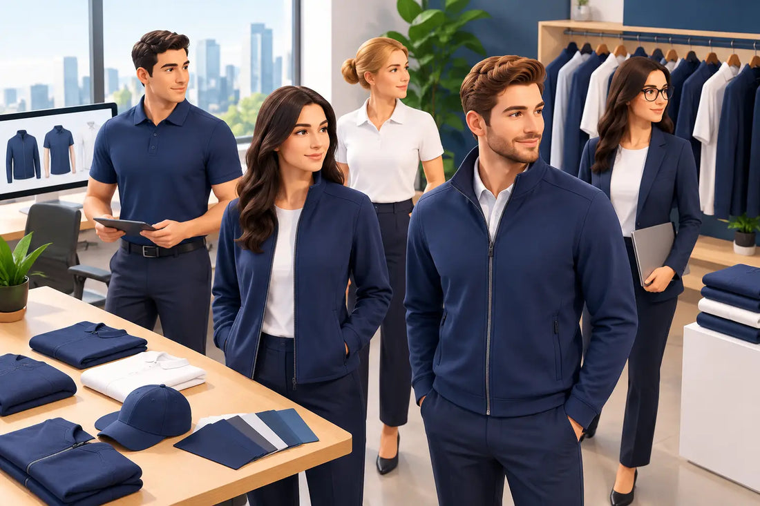 Abbigliamento custom per team aziendali premium