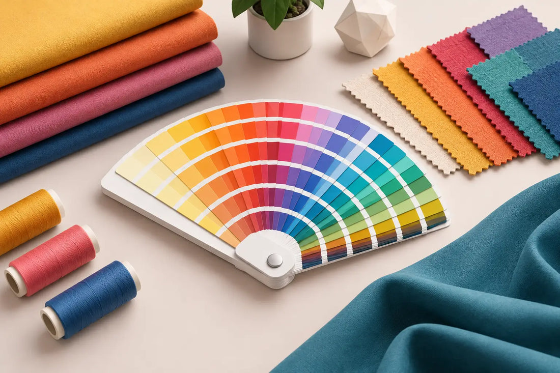 Come scegliere i colori Pantone per tessuti