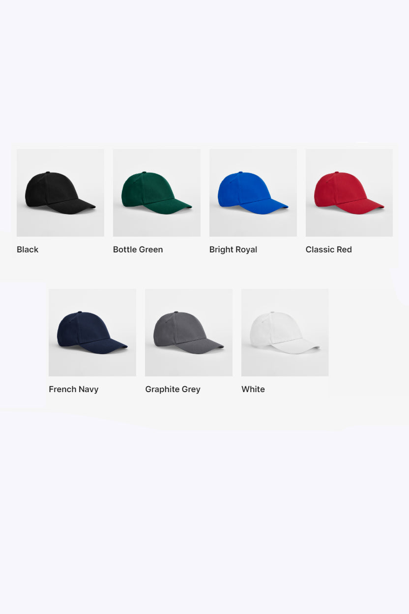 CLASSIC 5 PANEL CAP - ORGANIC COTTON