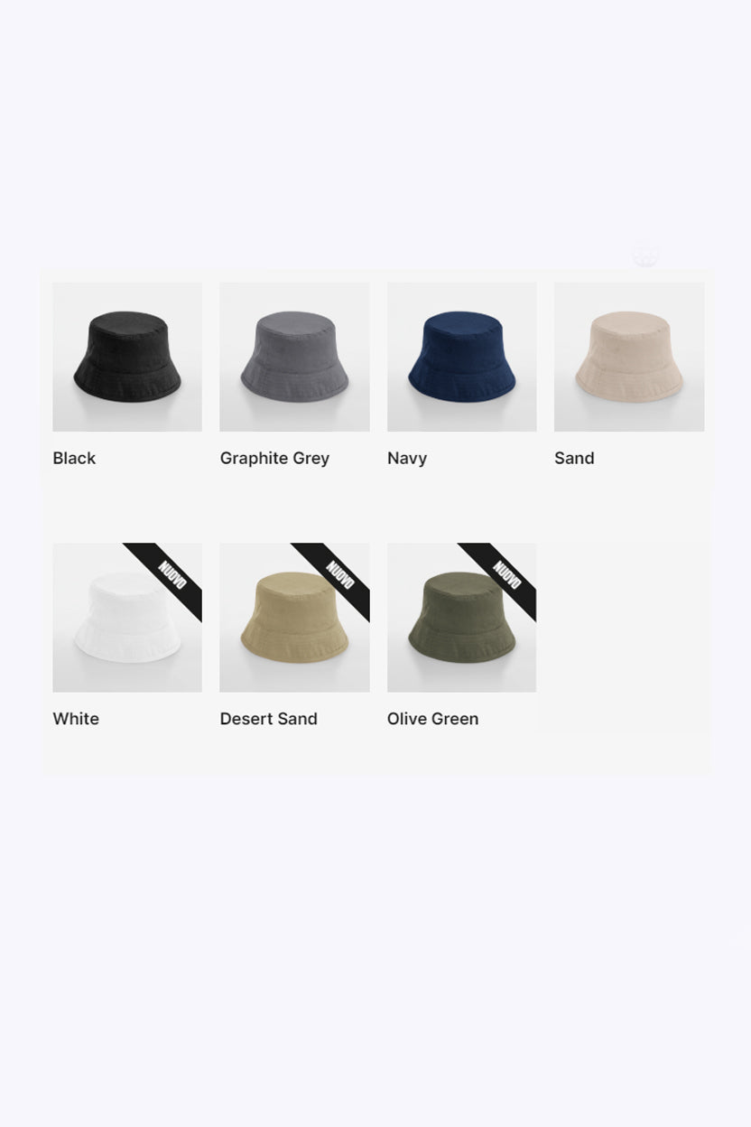 BUCKET CAP - ORGANIC COTTON UPF50+