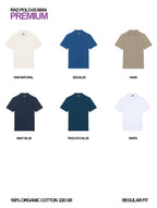 RAD POLO-03 / Polo Piquè 100% Organic Cotton / Uomo 🎨