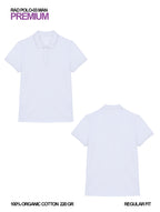 RAD POLO-04 / Polo Piquè 100% Organic Cotton / Donna 🎨