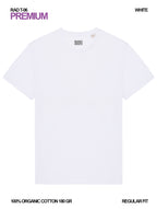 RAD T-06 / Premium T-shirt 180 gr Organic Cotton / Unisex 🎨