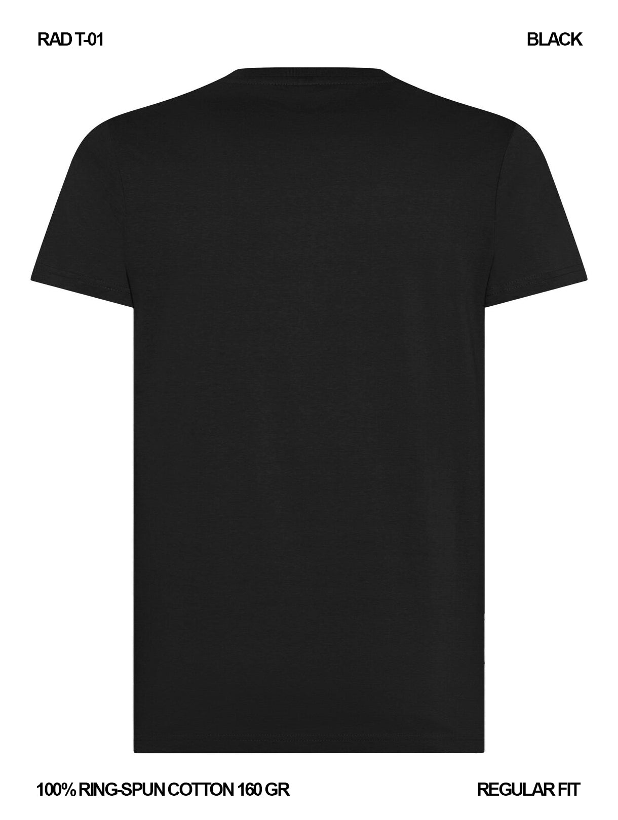 RAD T-01 / T-shirt 160 gr Ring-Spun Cotton / Unisex 🎨