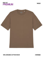 RAD T-07 / Premium Oversize T-shirt 180 gr Organic Cotton / Unisex 🎨