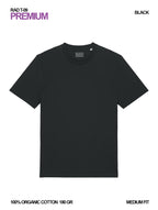 RAD T-09 / Premium Regular T-shirt 180 gr Organic Cotton / Unisex 🎨