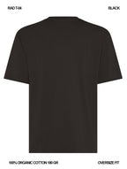 RAD T-04 / T-shirt Oversize 180 gr Organic Cotton / Unisex 🎨