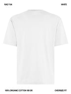 RAD T-04 / T-shirt Oversize 180 gr Organic Cotton / Unisex 🎨