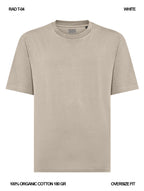 RAD T-04 / T-shirt Oversize 180 gr Organic Cotton / Unisex 🎨