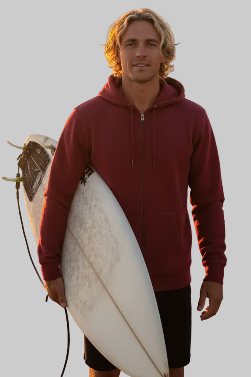 RAD F-06 / Felpa ZIP Premium 350 gr Organic Cotton / Unisex 🎨