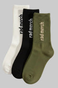 CALZE SPORTIVE STREETWEAR IN SPUGNA - MADE IN ITALY