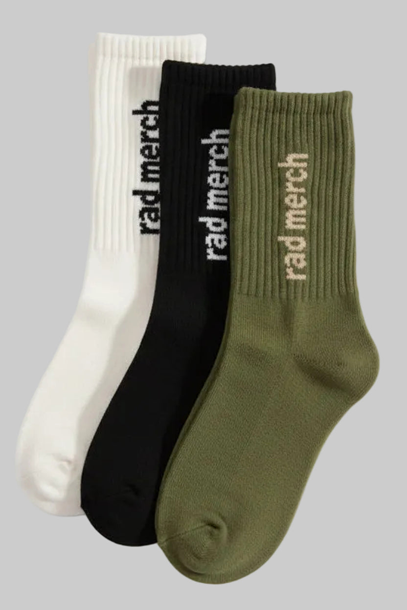 CALZE SPORTIVE STREETWEAR IN SPUGNA - MADE IN ITALY