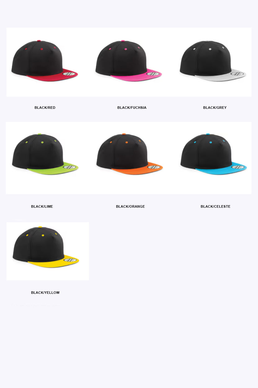 5 PANEL CAP - SNAPBACK BICOLORE
